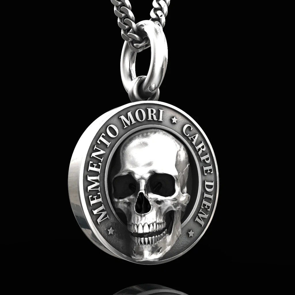 🔥Colgante de calavera Memento Mori-ES