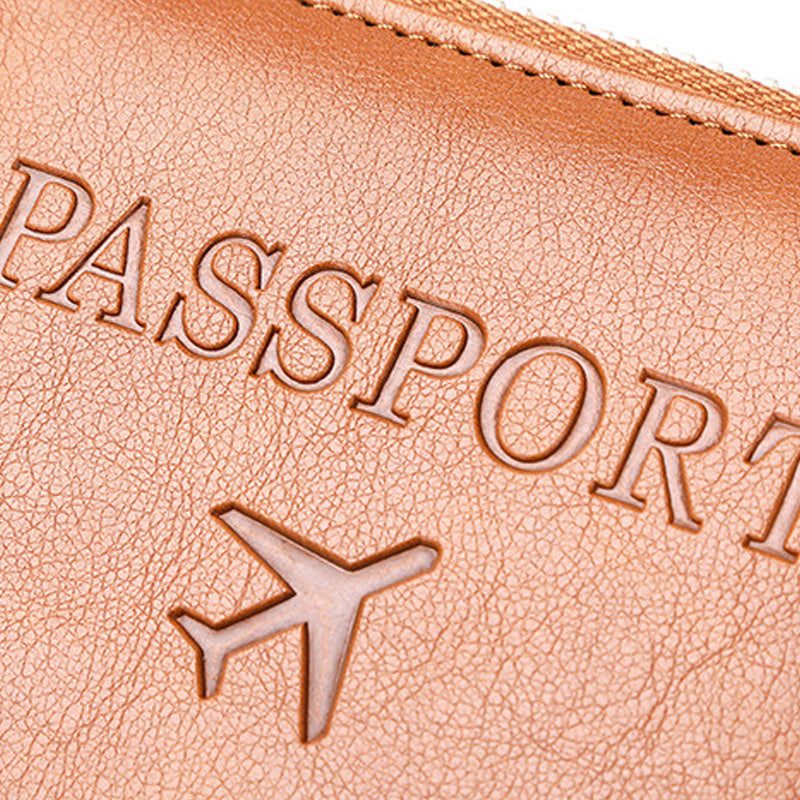 🧳2025 Obligación Turística✈️Cartera para Pasaporte RFID Multifuncional-ES