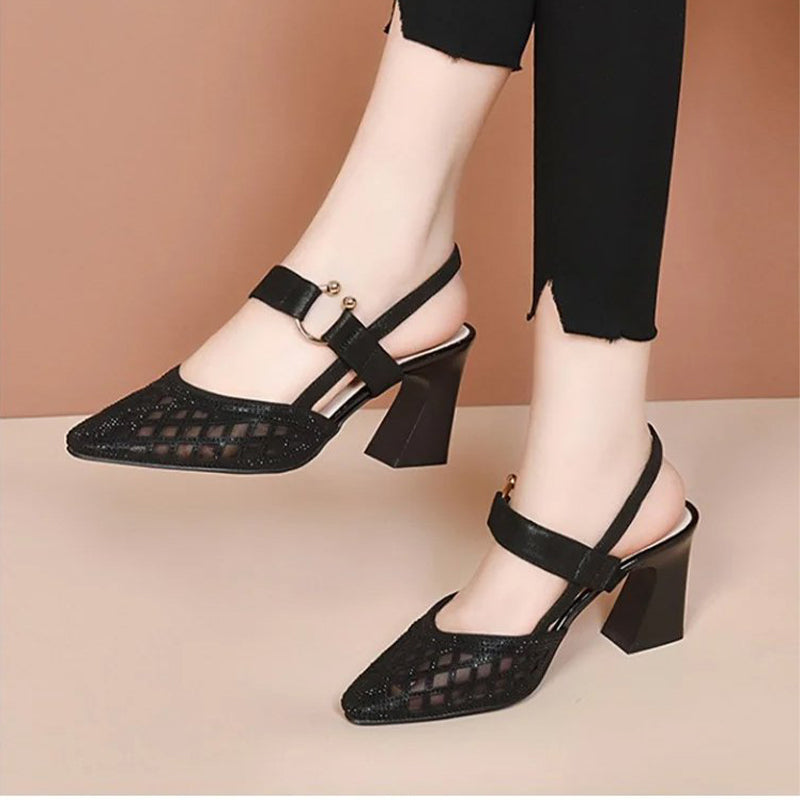 ✨Čine vas elegantnijima i samopouzdanijima💟 Vintage sandale na visoku petu-HR