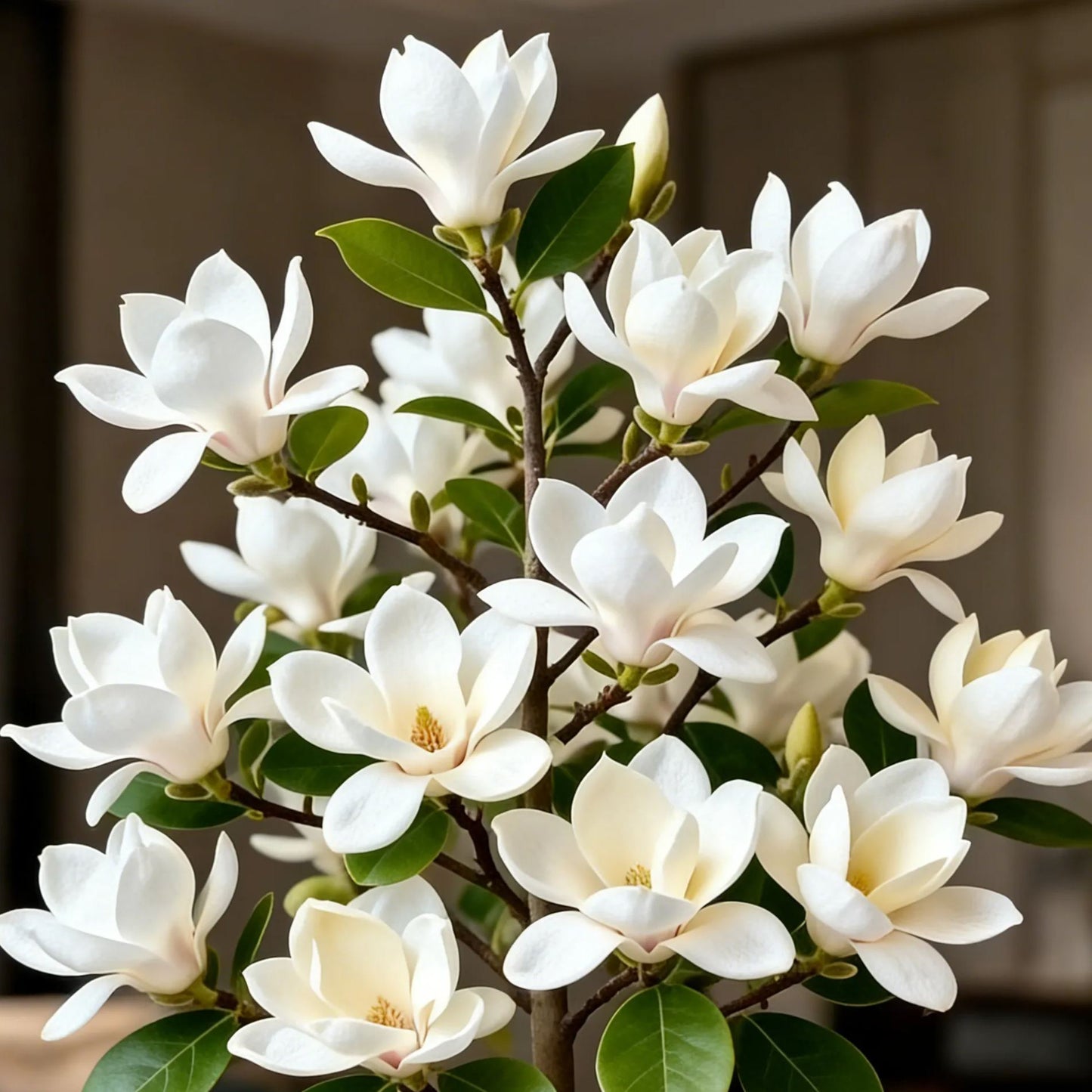 Magnolia liliiflora sibulad (lillad orhideed) 🌸 Õied peidavad lehti, õhk täidab aroomi-EE