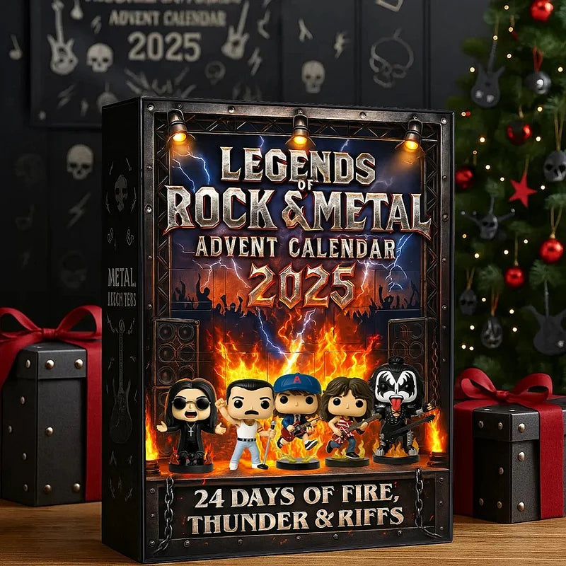 Calendario de Adviento de Leyendas del Rock 2025-ES