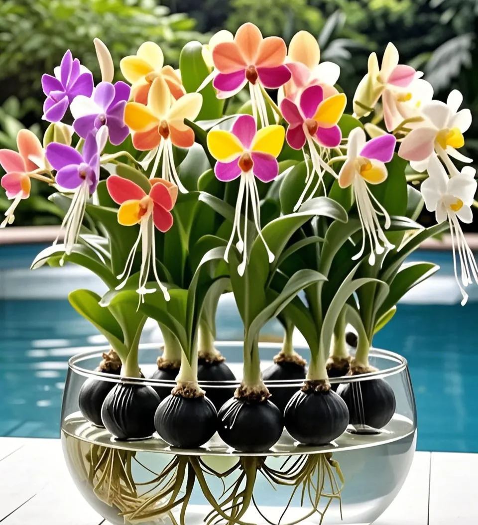 Bulbos de flores de linterna de Phalaenopsis-ES
