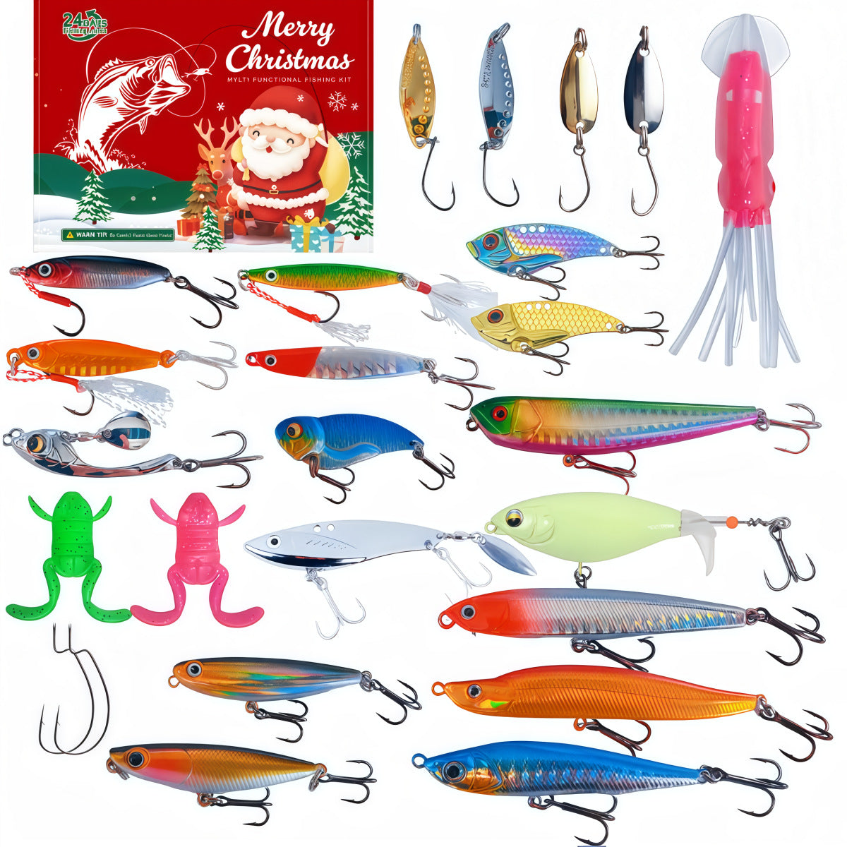 Calendario de Adviento de Pesca – 24 días para Navidad-ES
