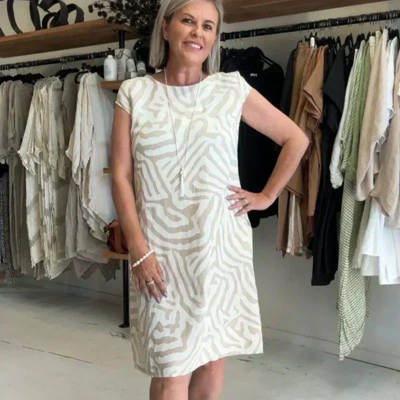 🎁Vestidos casuales estampados vintage bohemios 2025👗-ES