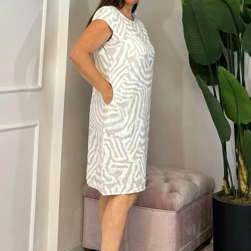 🎁Vestidos casuales estampados vintage bohemios 2025👗-ES