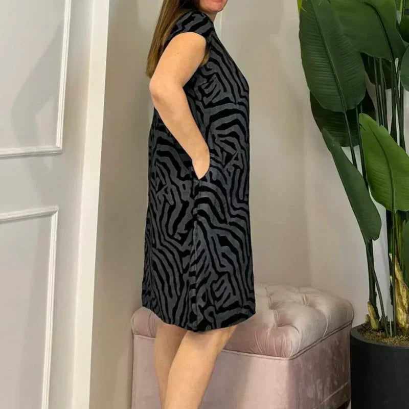 🎁Vestidos casuales estampados vintage bohemios 2025👗-ES