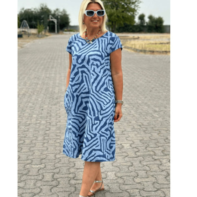 🎁Vestidos casuales estampados vintage bohemios 2025👗-ES