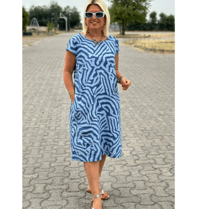 🎁Vestidos casuales estampados vintage bohemios 2025👗-ES