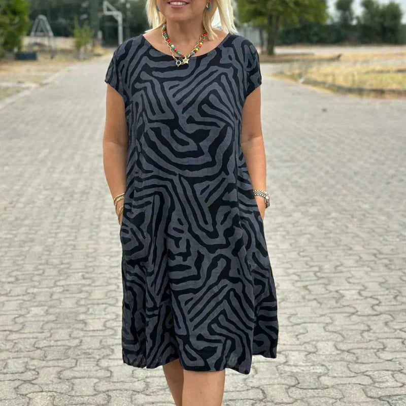 🎁Vestidos casuales estampados vintage bohemios 2025👗-ES
