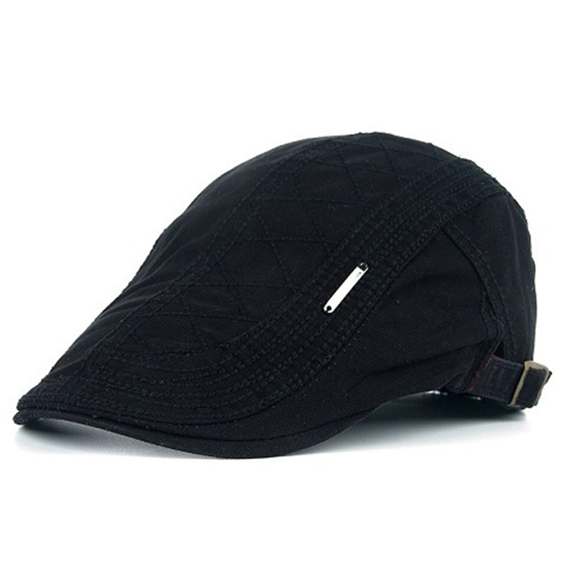 Gorra plana ajustable y transpirable para hombre.-ES