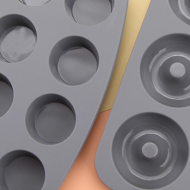 Juego de moldes de silicona para pasteles para hornear fácilmente-ES