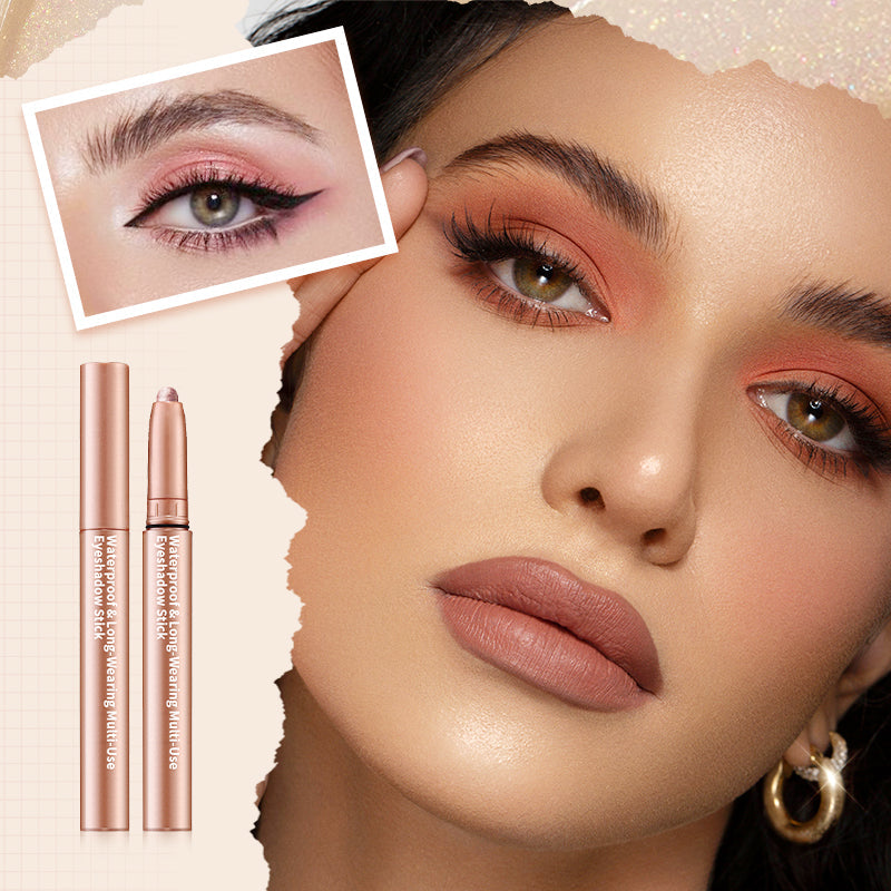 💗Αγοράστε 1, πάρτε 1 δωρεάν💗Ματ μολύβι ματιών Pearlescent Multi-Color Smudge Eyeshadow-GR