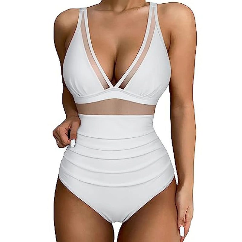 sh Tummy Control maudymosi kostiumėlis-LT