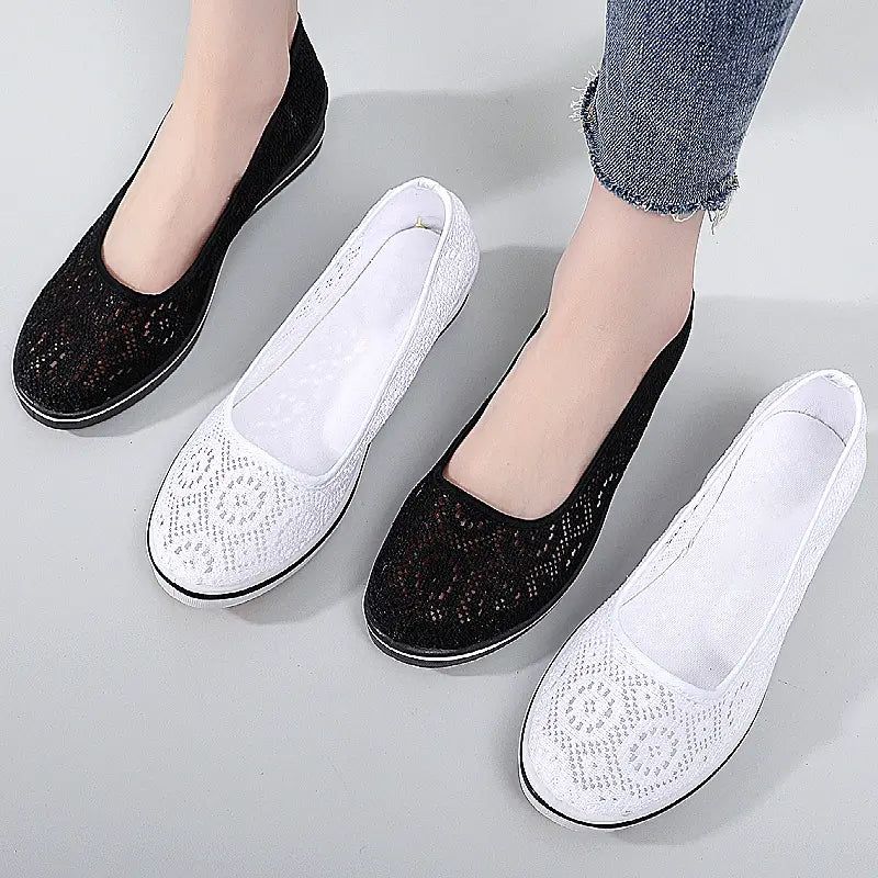 Zapatos de plataforma transpirables y antideslizantes para mujer.-ES