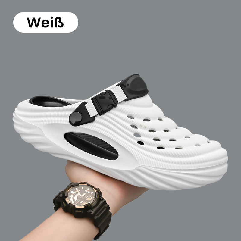 ☁️Sandalias transpirables sin cordones para hombre🌬️-ES