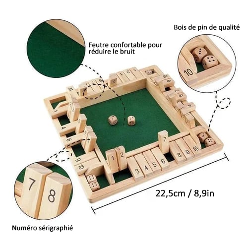 🎅🎄 DIVERTIDOS JUEGOS FAMILIARES – Juego de mesa Cierra la Caja🎁🎲-ES