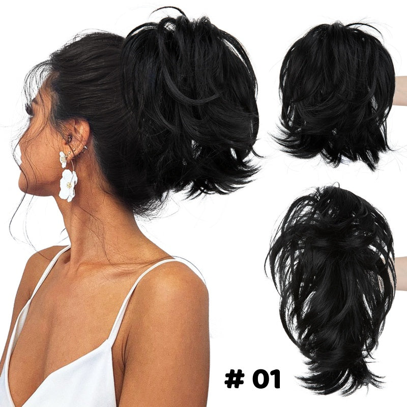 🌸 Extensiones de cabello para mujer: garras y coleta-ES