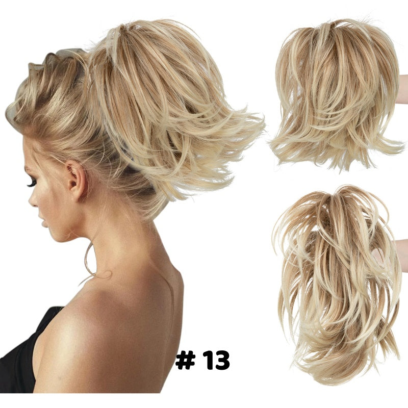🌸 Extensiones de cabello para mujer: garras y coleta-ES