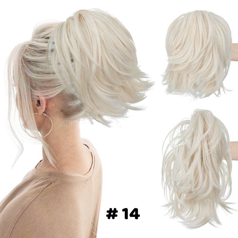 🌸 Extensiones de cabello para mujer: garras y coleta-ES