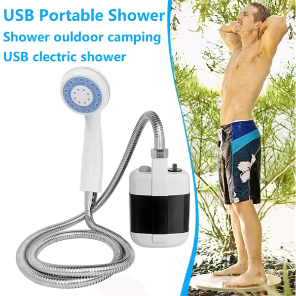 🚿Φορητό εξωτερικό ντους USBΠοσότητα-GR