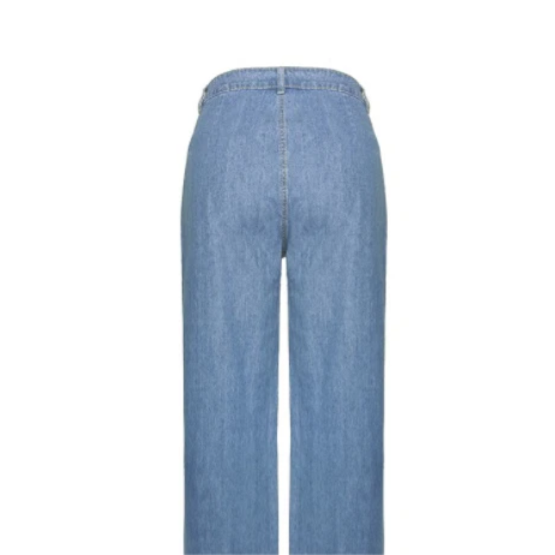 【S-3XL】👖💦Moteriški laisvalaikio džinsai skalbto stiliaus-LT