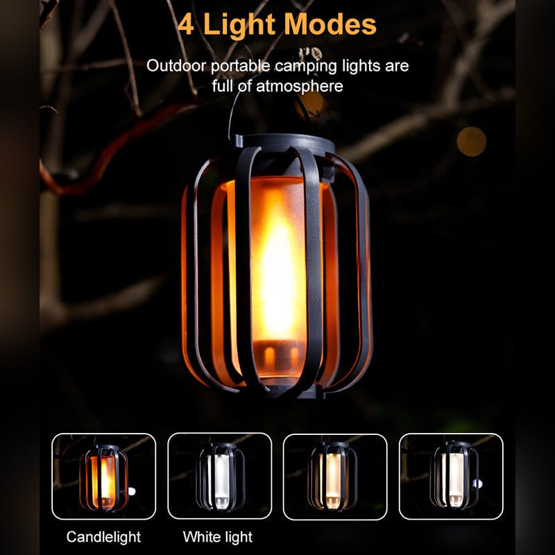 Luz solar para acampar al aire libre con clasificación IPX65-ES