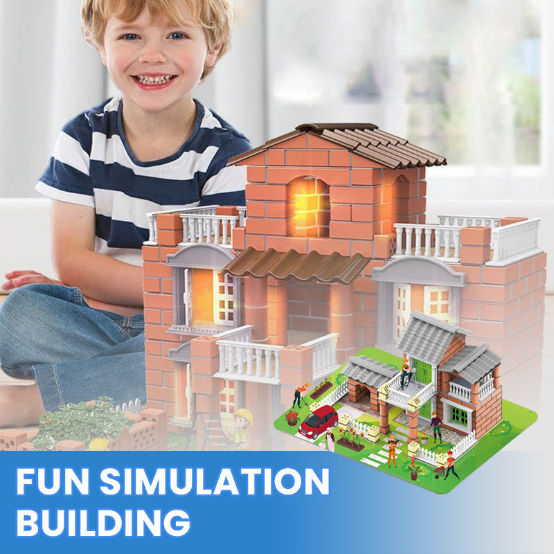 🏠Surenkamas mini konstrukcinis rinkinys-LT