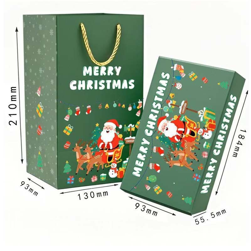 🎅 Unikali sulankstoma kalėdinė dovanų dėžutė🎄✨-LT