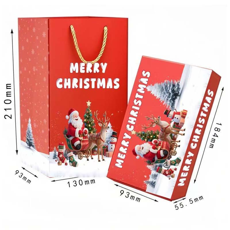 🎅 Unikali sulankstoma kalėdinė dovanų dėžutė🎄✨-LT