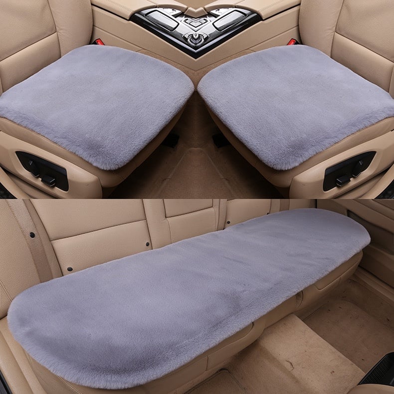 Cojín de asiento de coche de felpa-ES