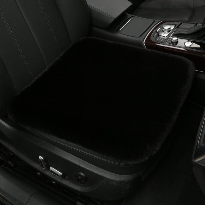 Cojín de asiento de coche de felpa-ES