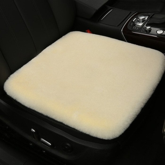 Cojín de asiento de coche de felpa-ES