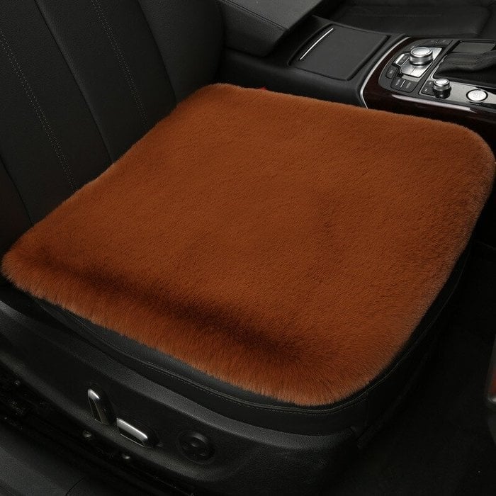 Cojín de asiento de coche de felpa-ES