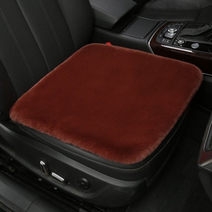 Cojín de asiento de coche de felpa-ES
