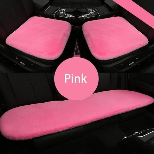 Cojín de asiento de coche de felpa-ES