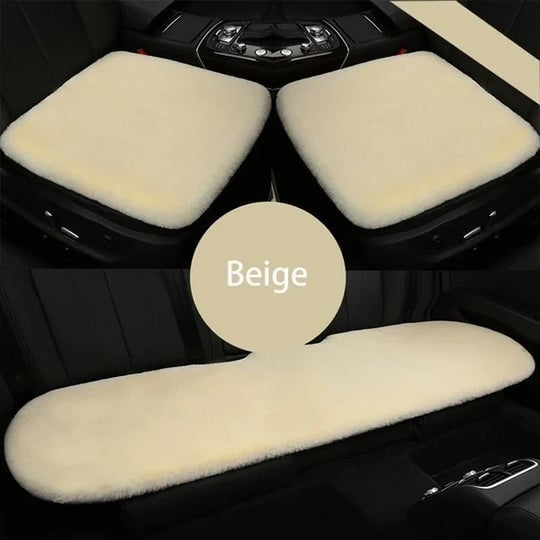 Cojín de asiento de coche de felpa-ES