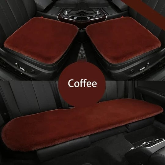 Cojín de asiento de coche de felpa-ES