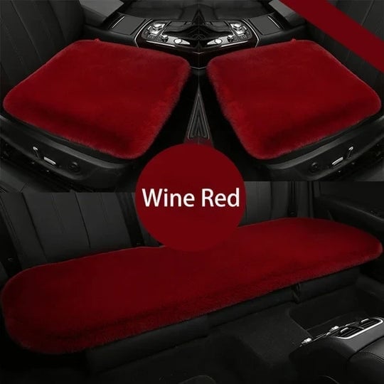 Cojín de asiento de coche de felpa-ES