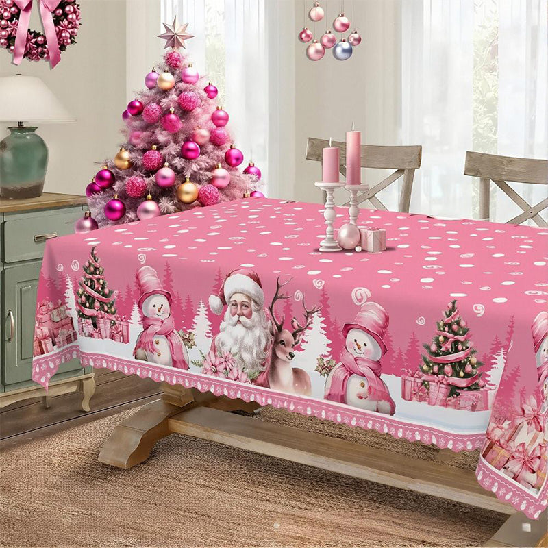 🦌Un mantel navideño alegre y clásico🎄🎁-ES