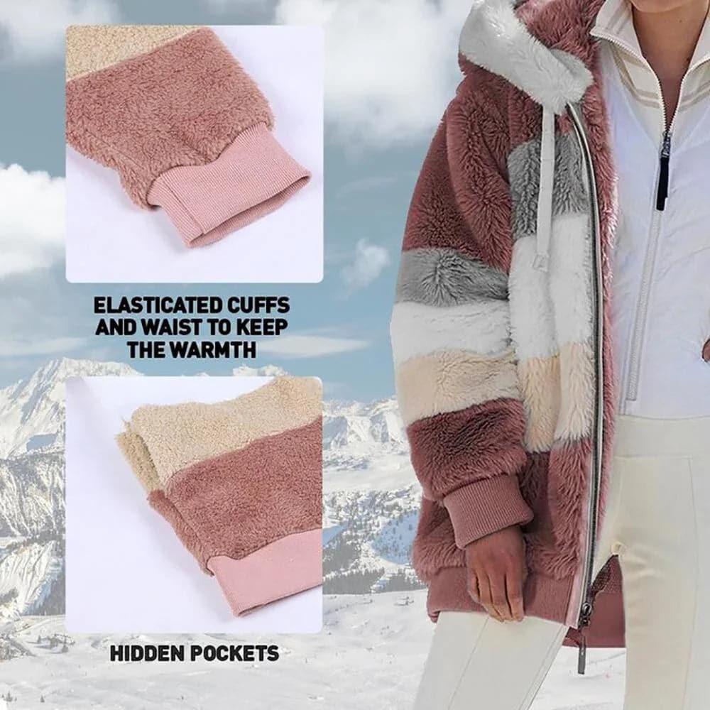 Nueva chaqueta de algodón en color contrastante.-ES
