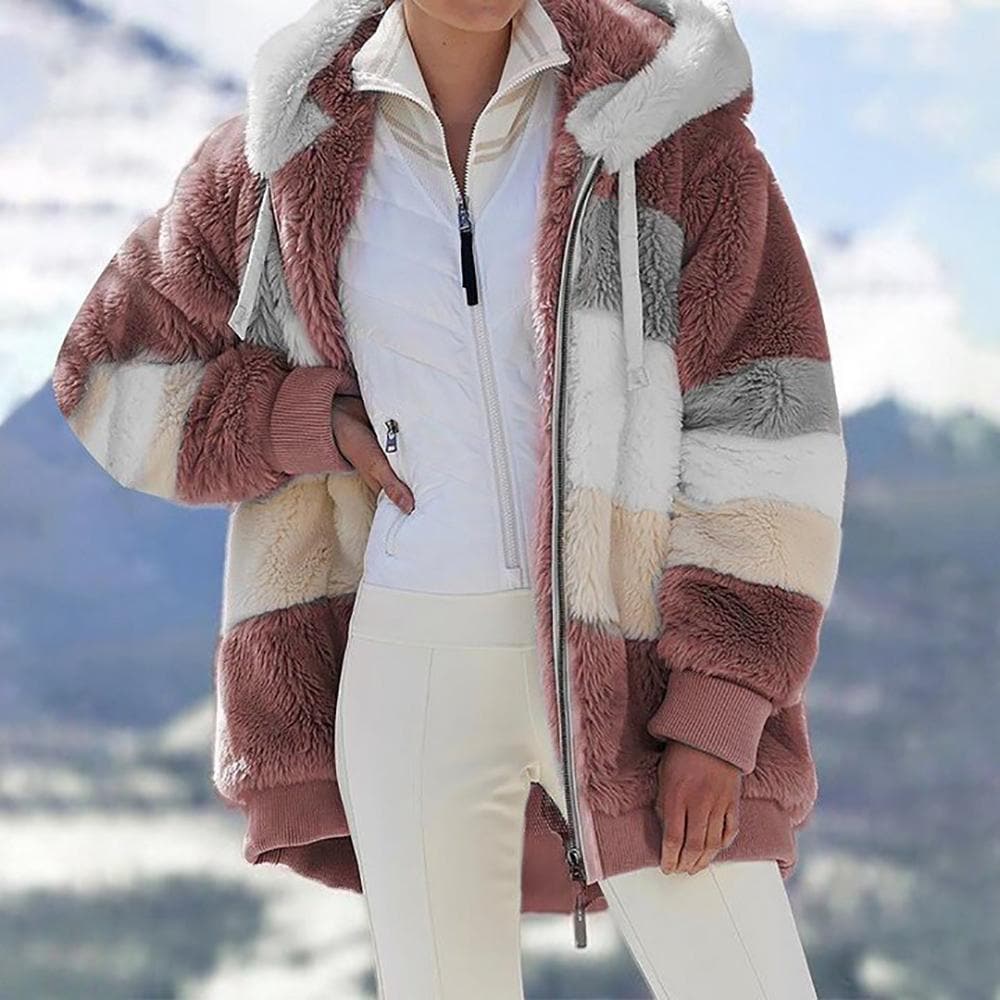 Nueva chaqueta de algodón en color contrastante.-ES