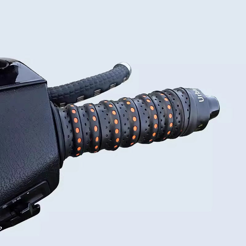 Cinta de silicona suave antideslizante para manillares de motocicleta-ES
