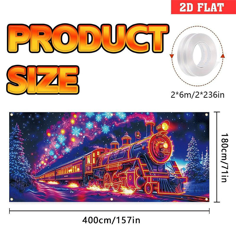 🎄¡Oferta navideña! ¡40% de descuento! Banner navideño para puerta de garaje-ES