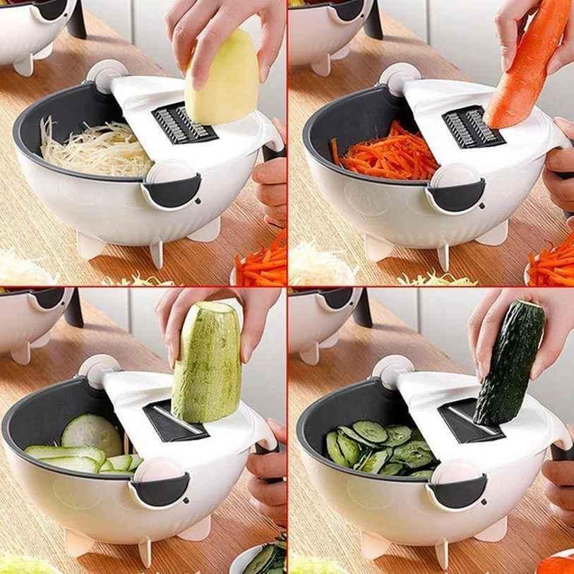 🥔 Cortador de verduras multifuncional-ES
