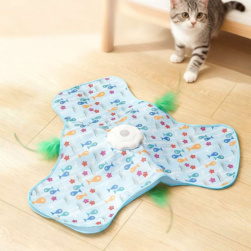 🐈 para gatos 2 en 1 escondite-ES