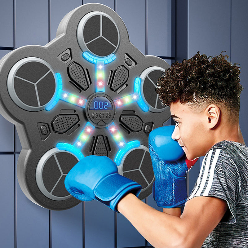 🥊🎶 „Bluetooth“ muzikos bokso treniruoklis vaikams – mėgaukitės pramogomis ir mankšta namuose 🔥✨-LT