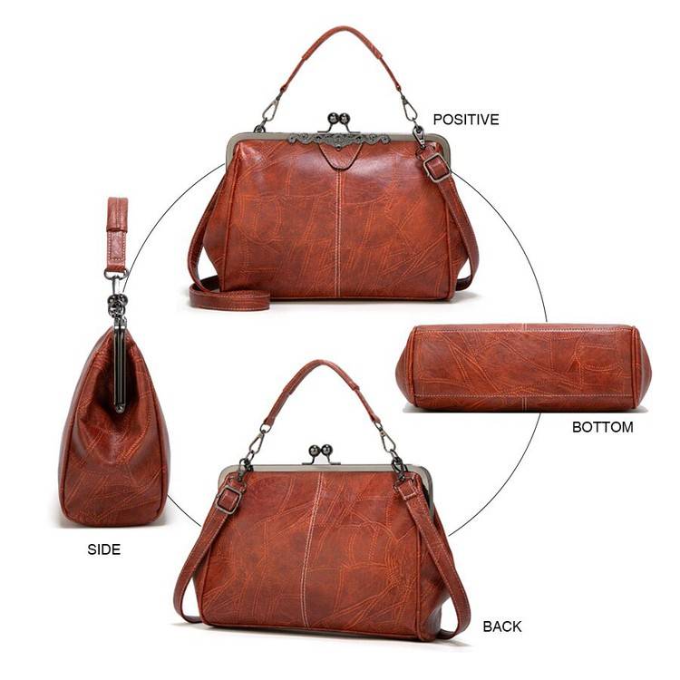 💖[El mejor regalo] Elegante bolso de estilo retro-ES